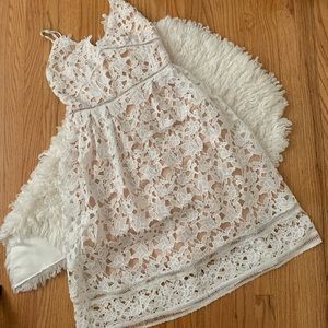 White Lace Dress
